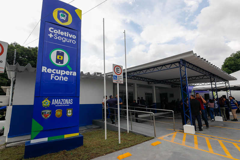 Sede do programa ‘RecuperaFone’ e ‘Coletivo mais Seguro’ é inaugurado pelo Governo do AM